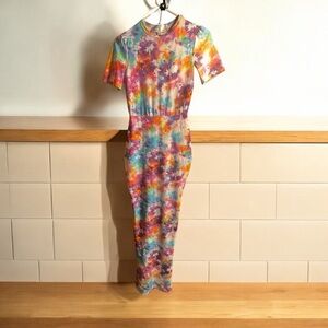 Colorful Floral Maxi Dress